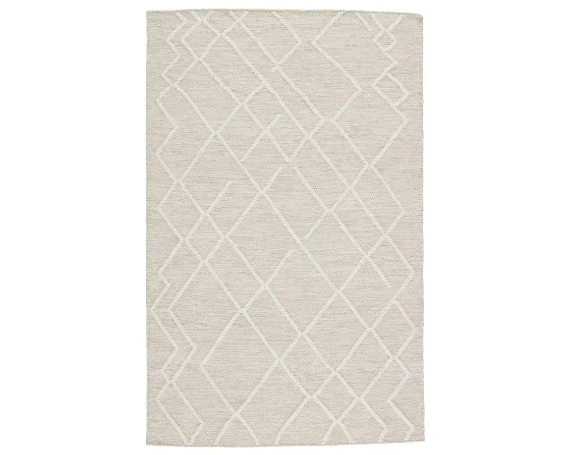 Plateau PLT01 Light Grey/Ivory Rug