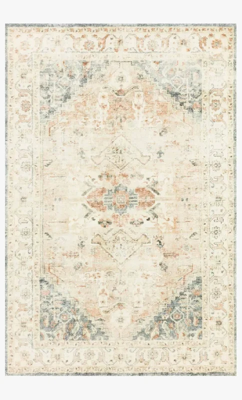 Rosette Ros-06 Clay/Ivory Rug