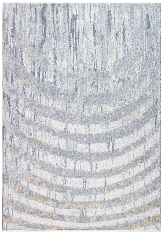 Roxy 2809 Grey/Gold Palette Rug