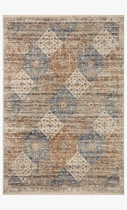 Sorrento SOR-02 Ivory/Multi Rug