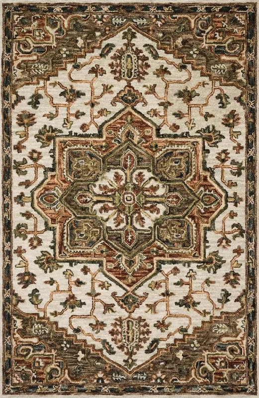 Victoria VK 15 Ivory/Tobacco Rug