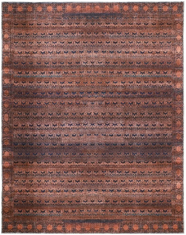 Voss VOS39H4F Red/Brown Rug