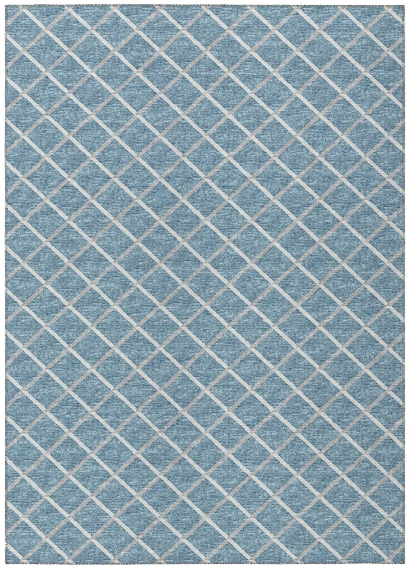 York YO1 Sky Blue Rug