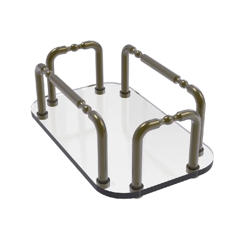 Allied Brass Vanity Top Guest Towel Tray Holder