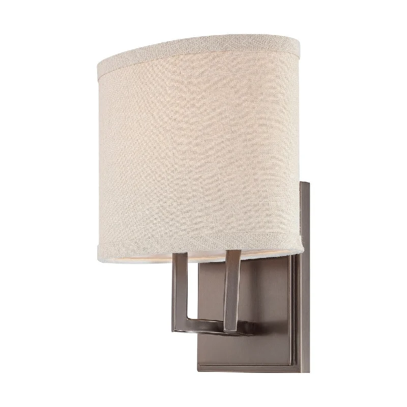 Gemini 1 Light Vanity - Hazel Bronze