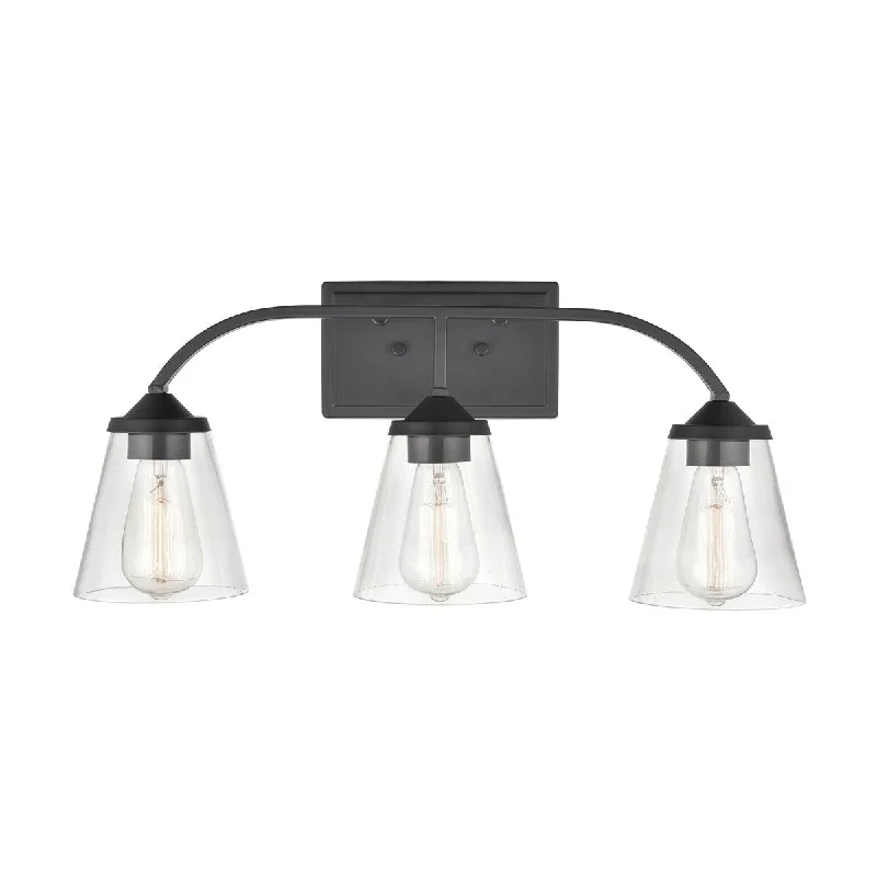 Millennium Lighting Josleen Vanity Fixture in Matte Black Finish