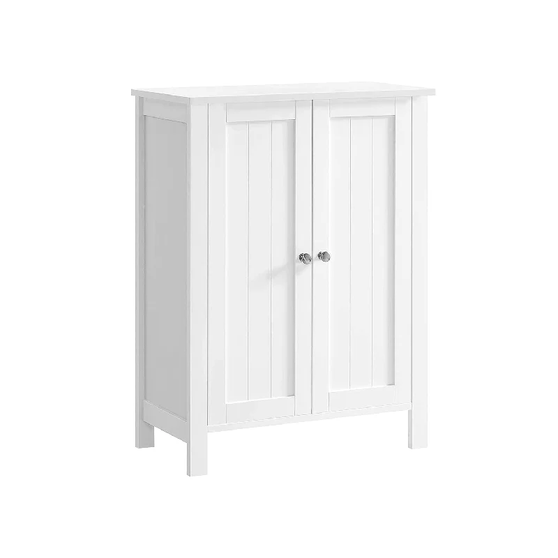 Bathroom Floor Storage Cabinet with Double Door