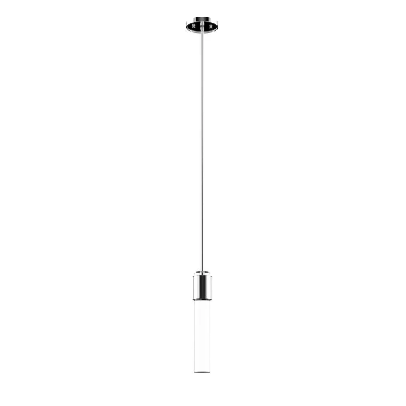 DVI Lighting DVP16213CHCL One Light Pendant Osprey Chrome - One Size