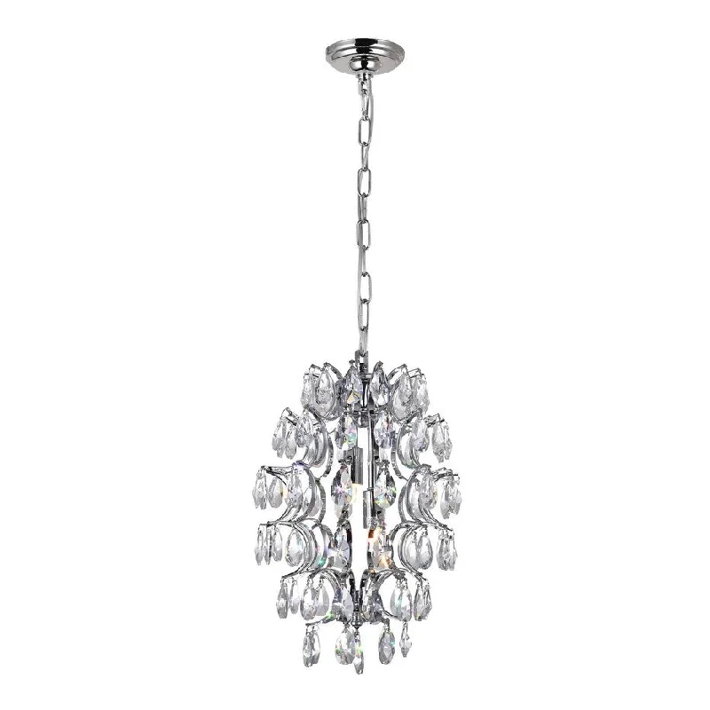 Giuseppe Lighting 5011P9CR (Clear) Two Light Mini Pendant Charismatic - Exact Size