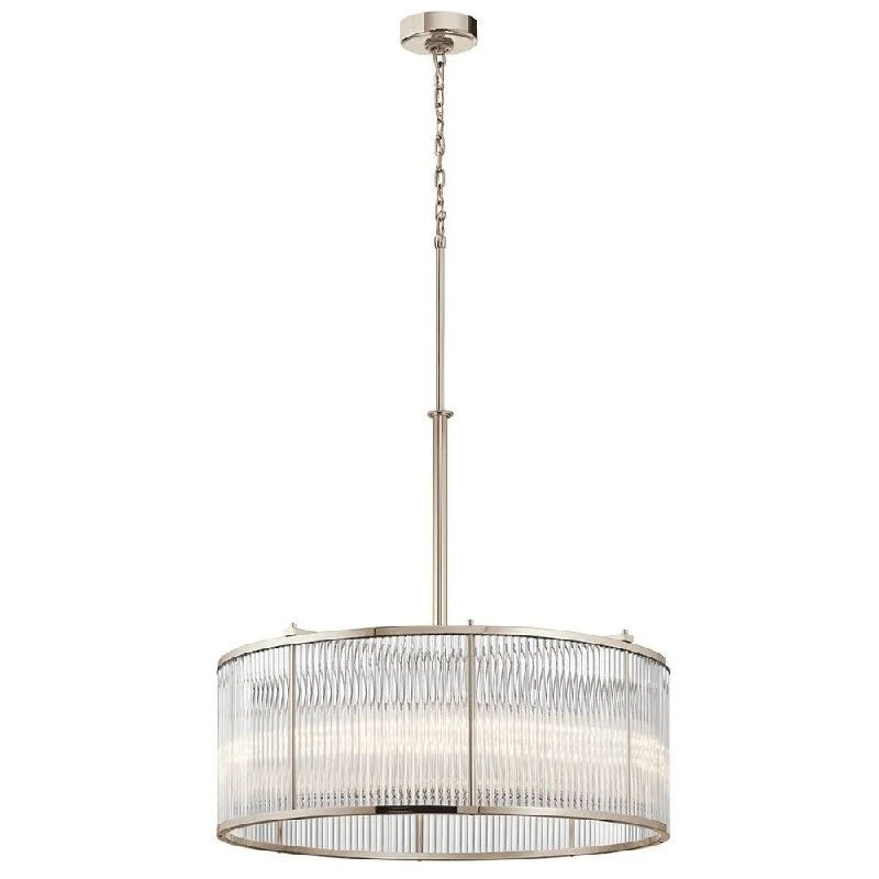 Kichler Lighting Artina Collection 8-light Polished Nickel Pendant