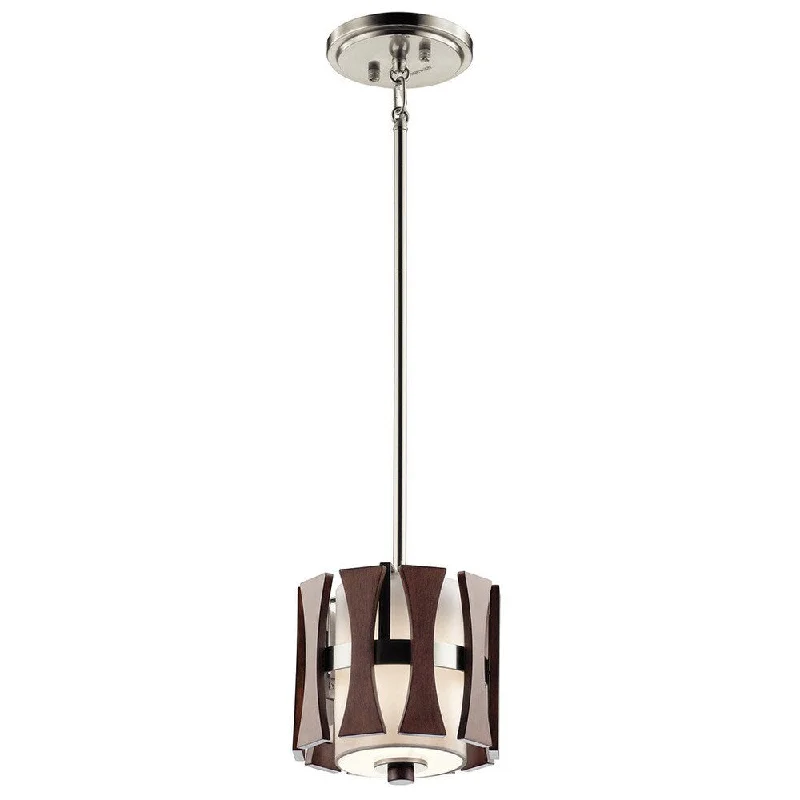 Kichler Lighting Cirus Collection 1-light Auburn Stained Mini Pendant