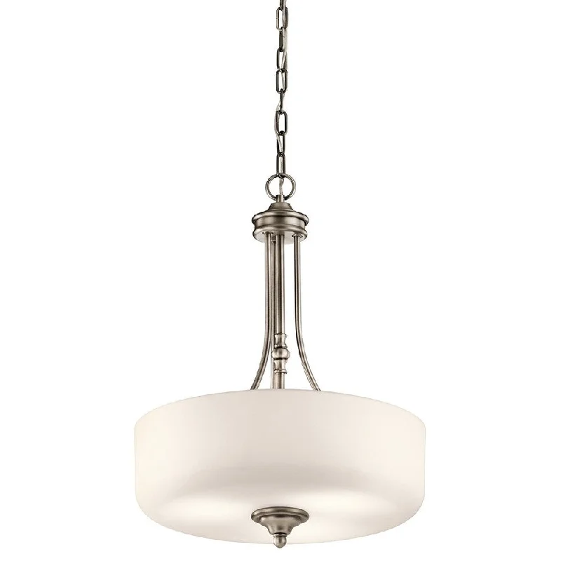 Kichler Lighting Lilah Collection 3-light Antique Pewter Pendant