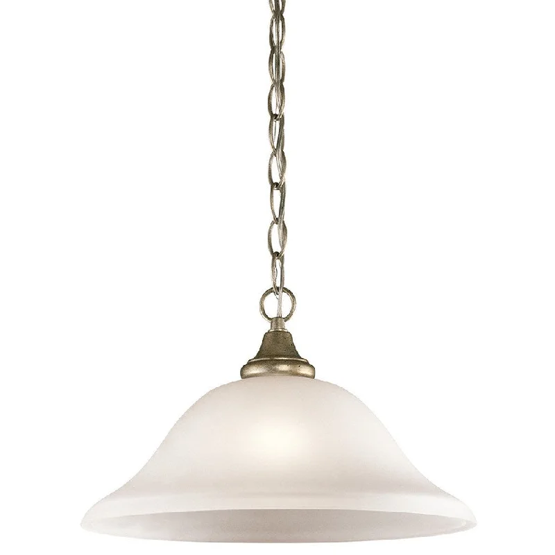 Kichler Lighting Monroe Collection 1-light Sterling Gold Pendant