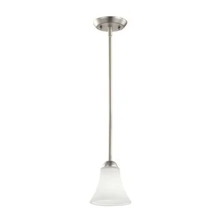 Kichler Lighting Transitional 1-light Brushed Nickel Mini Pendant