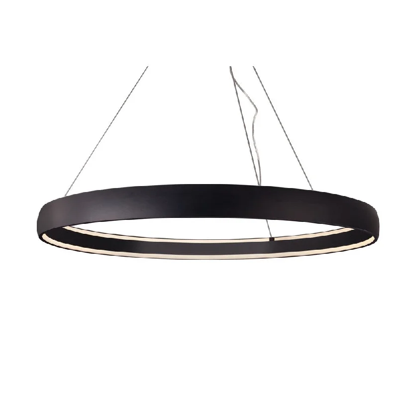 Kuzco Lighting PD22753BK LED Pendant Halo Black - Exact Size