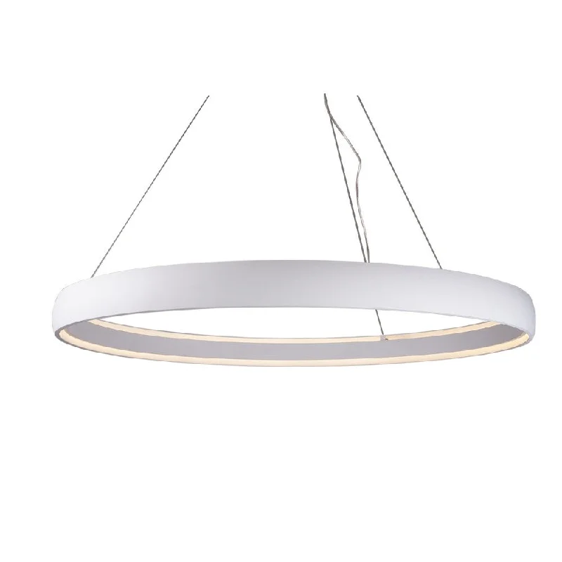 Kuzco Lighting PD22772WH LED Pendant Halo White - Exact Size