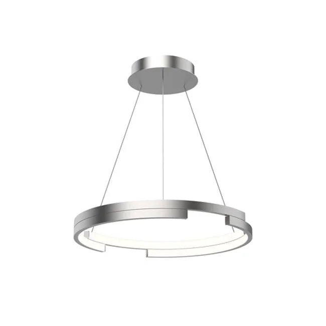 Kuzco Lighting PD52719BN LED Pendant Anello Minor Brushed Nickel - Exact Size