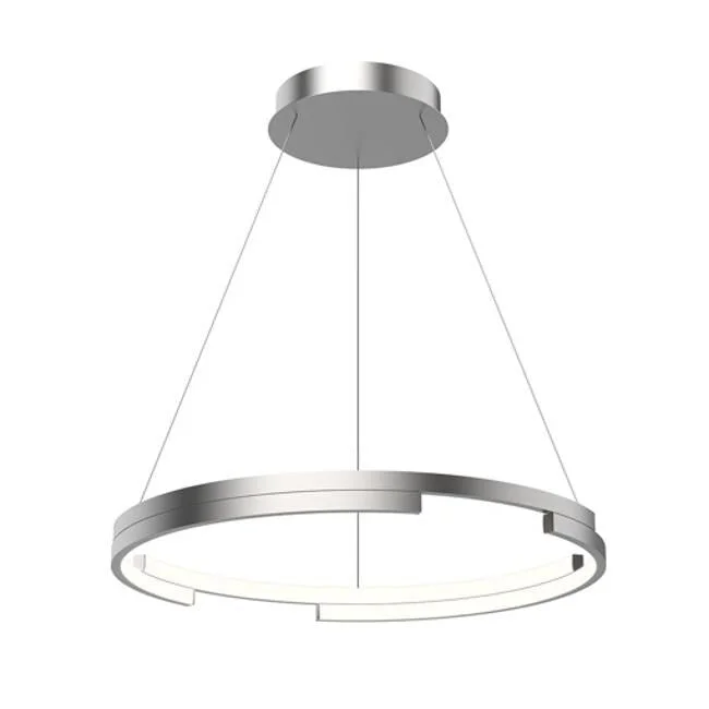 Kuzco Lighting PD52724BN LED Pendant Anello Minor Brushed Nickel - Exact Size