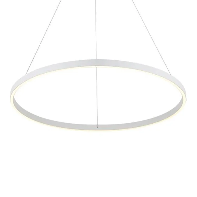 Kuzco Lighting PD86132WH LED Pendant Cerchio White - Exact Size