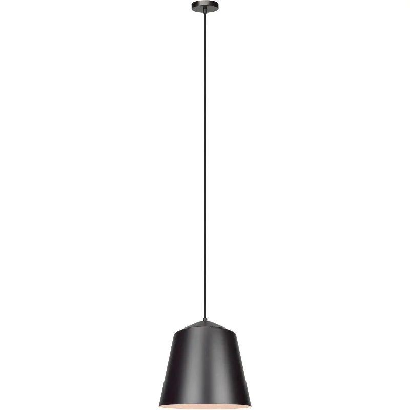 Madison Lighting One Light Pendant Encase Bronze - Exact Size