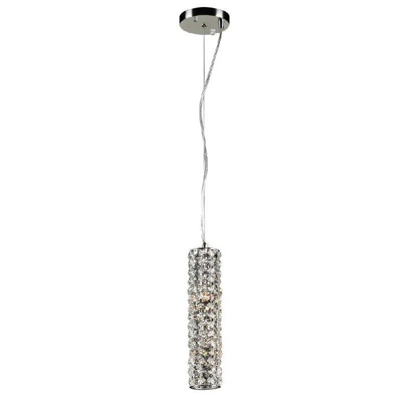 PLC Lighting 90017PC Piattini Lumium Collection White Metal Mini Pendant