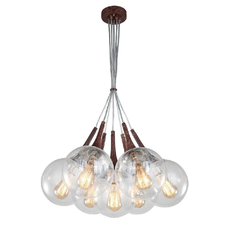 Woodbridge Lighting Alicia 7-Light Tight Pendant Cluster w/ ST64 Bulb