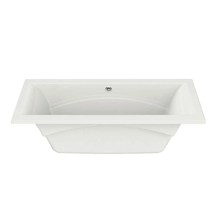 Tub Optik 72 Inch Undermount Center White