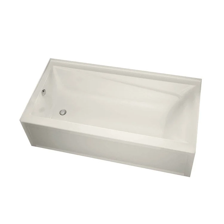 Tub Exhibit IFS 60 x 32 Inch Alcove Left Biscuit