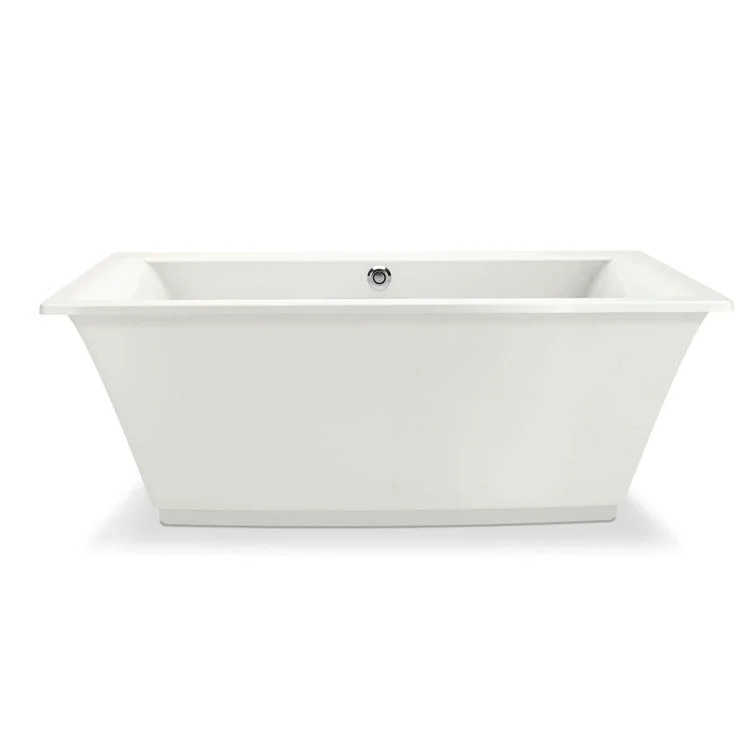 Freestanding Tub Optik 66 x 36 Inch White Center Rectangular