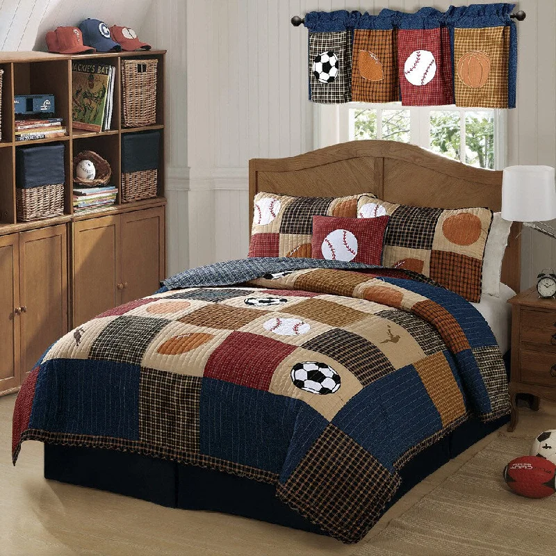 My World Classic Sports 3-piece Quilt Set