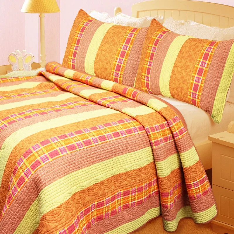 Summer Paradise 3-piece Quilt Set - Multi