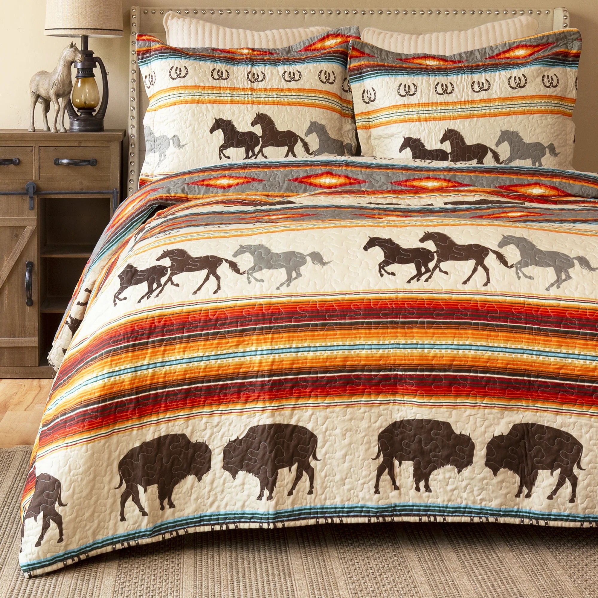 Western Frontier Quilt Set